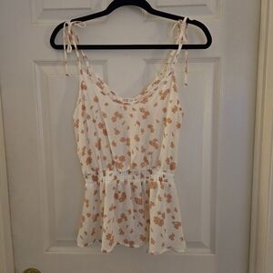 Light and Airy Tank Top w Ties